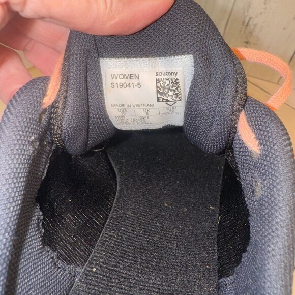 Saucony Womens Sz 10 Kilkenny XC7 Spiked Cross Country Running Shoes Black/Pink - Picture 8 of 8